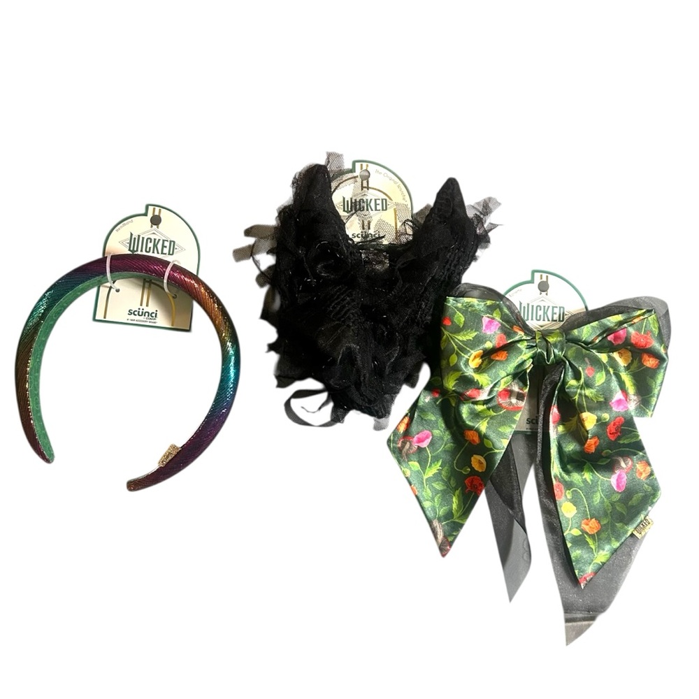 NWT Scünci x WICKED Movie Collection | Elphaba & Emerald City Bundle